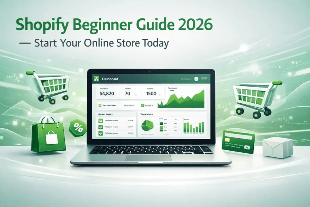 Shopify Beginner Guide 2026 – Start Your Online Store Today