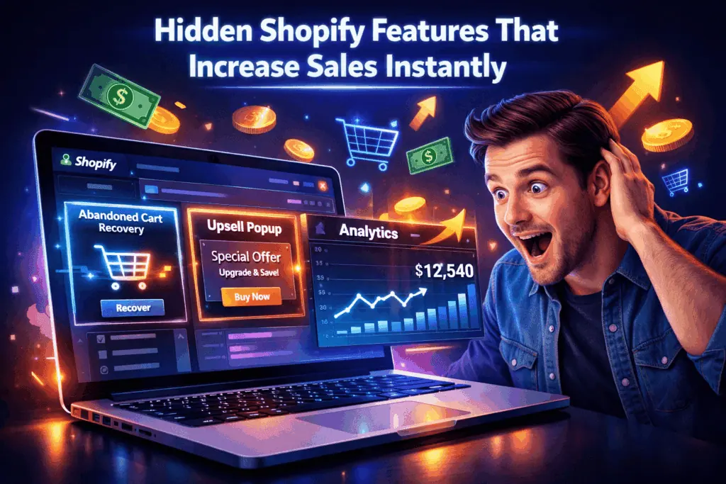 Hidden Shopify Features That Increase Sales Instantly