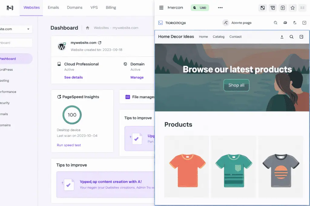 Website & Store Building Tools