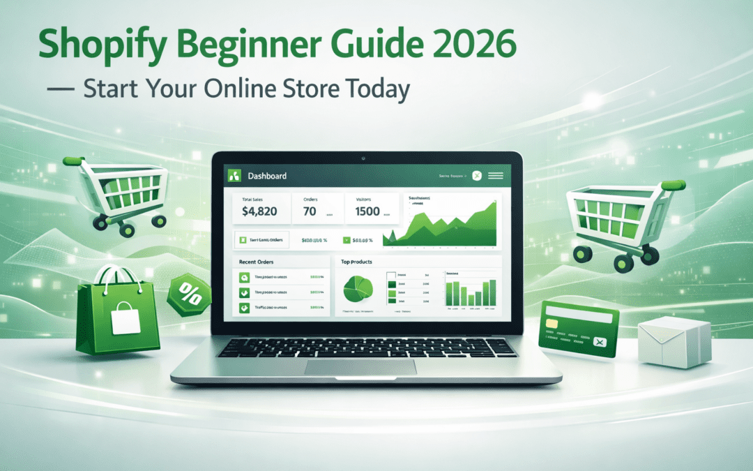 Shopify Beginner Guide 2026 – Start Your Online Store Today