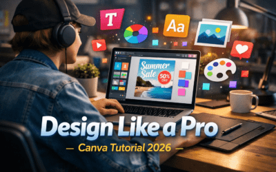 Canva Beginner Guide 2026 — Step-by-Step Design Tutorial for Beginners