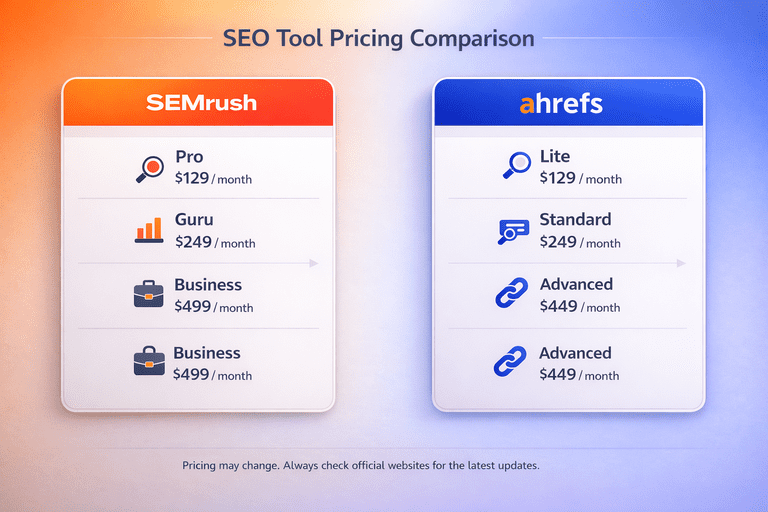 Pricing Comparison