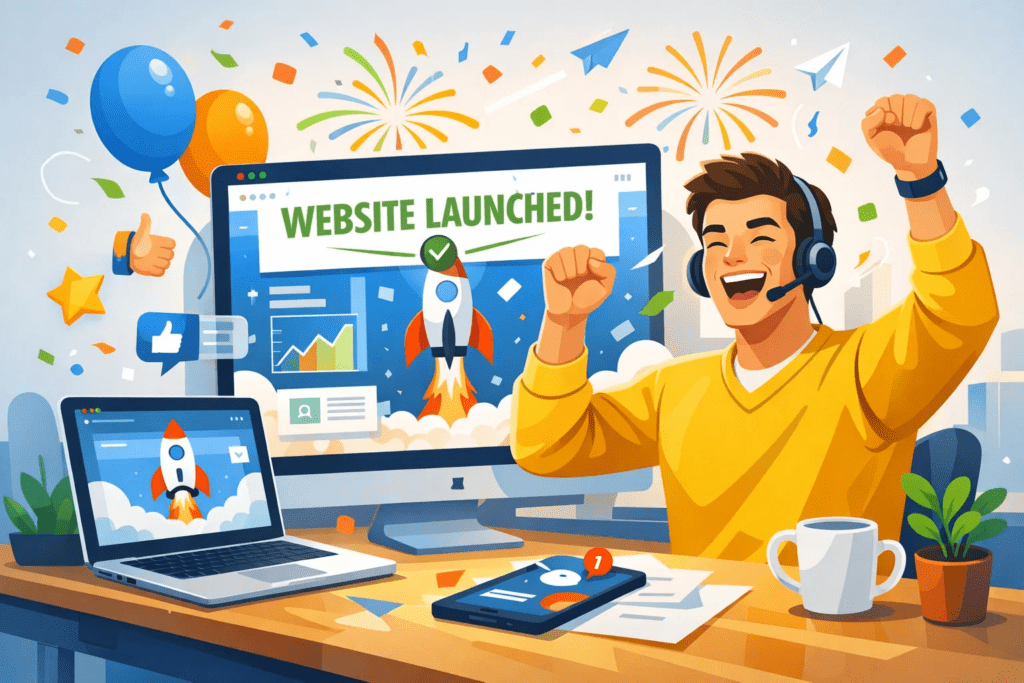 website launched