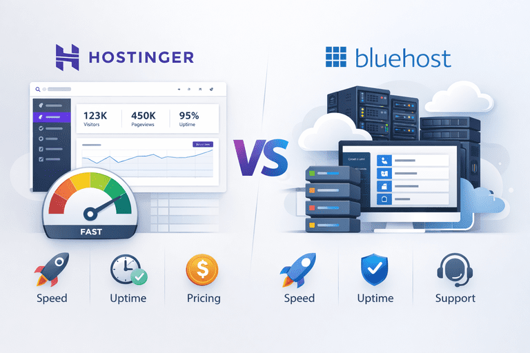 Hostinger vs Bluehost