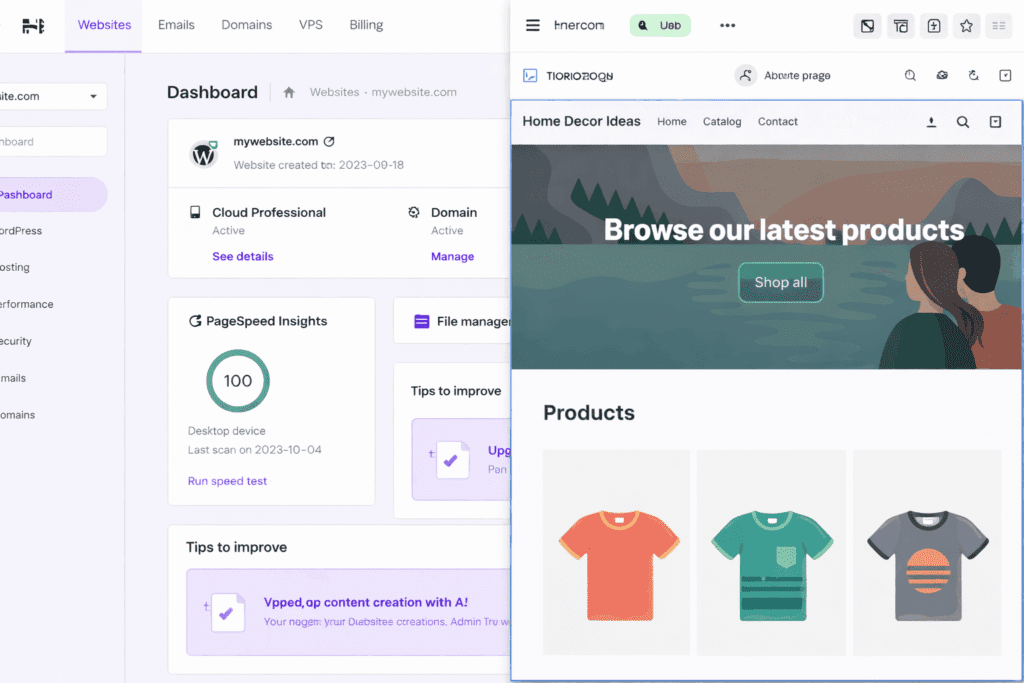 Website & Store Building Tools